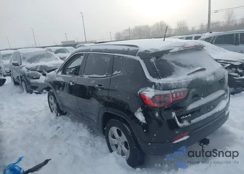 2019 Jeep Compass Latitude 4X4 from USA, damaged, VIN 3C4NJDBBXKT696428